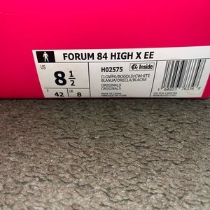 Adidas Forum 84 HI Size 8.5
